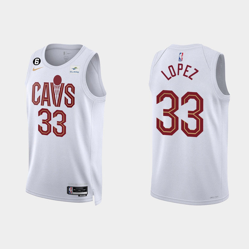 Cleveland Cavaliers Swingman Association Edition 22/23 Men's White Tank Top