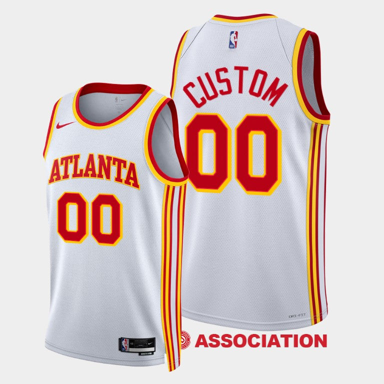 Regata Atlanta Hawks Swingman Association Edition 23/24 Branca Masculina