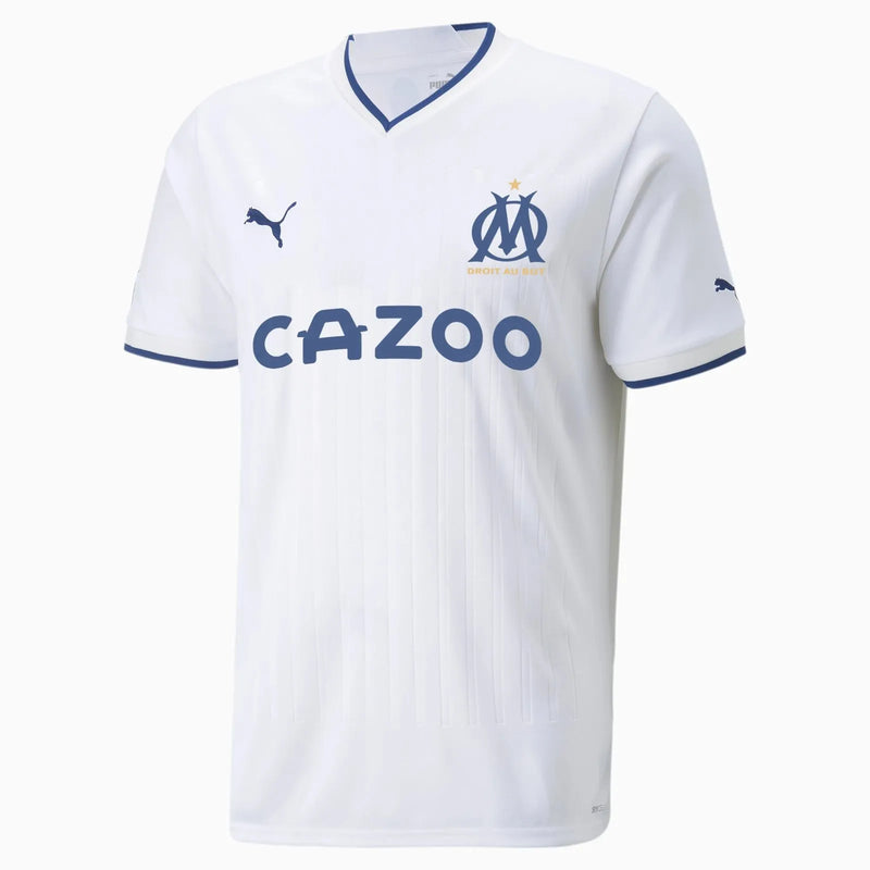 Olympique de Marseille Home 22/23 White Men's Shirt