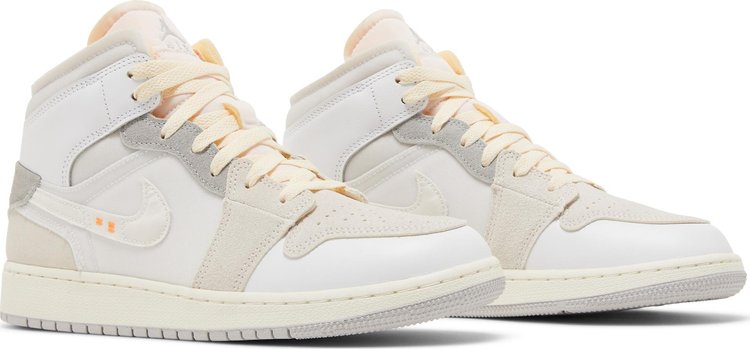 Nike Air Jordan 1 Mid SE Craft GS 'Inside Out'