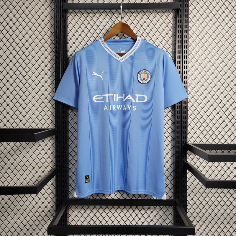 Manchester City Home 23/24 Blue Men's Shirt