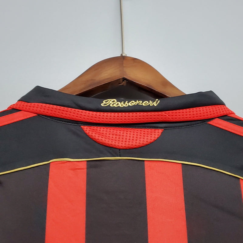 CAMISA RETRÔ DO MILAN - MANGA LONGA - 06/07