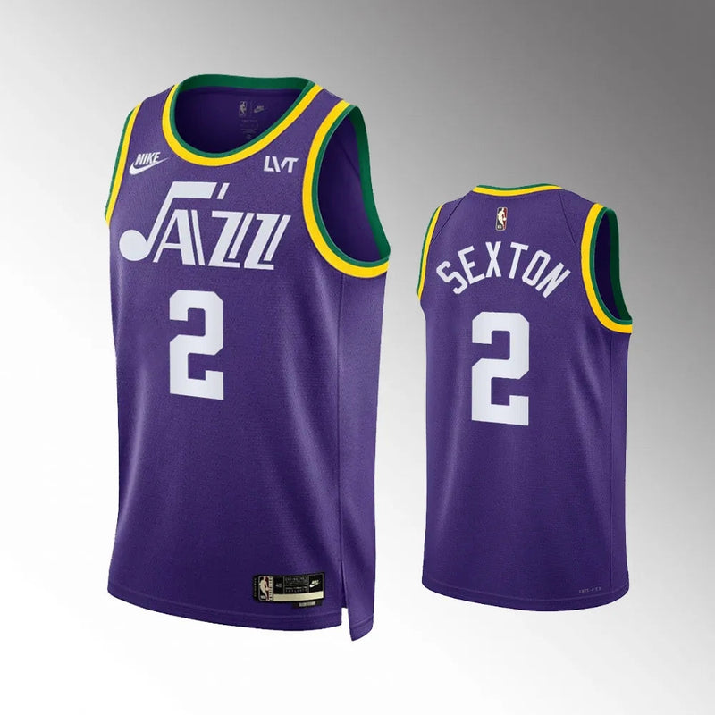 Regata Utah Jazz Swingman Classic Edition 23/24 Roxa Masculina