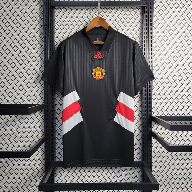 Manchester United Icon 23/24 Black Men's Shirt