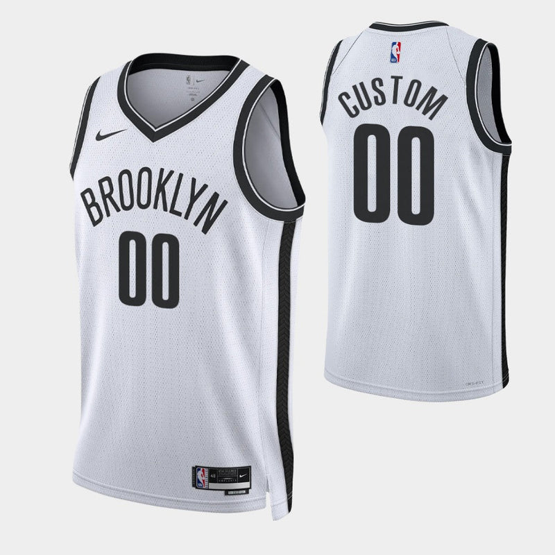 Brooklyn Nets Swingman Association Edition 22/23 Men's White Tank Top