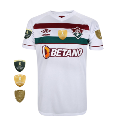 Camisa Fluminense II 23/24 Branca Libertadores 2023 Masculina