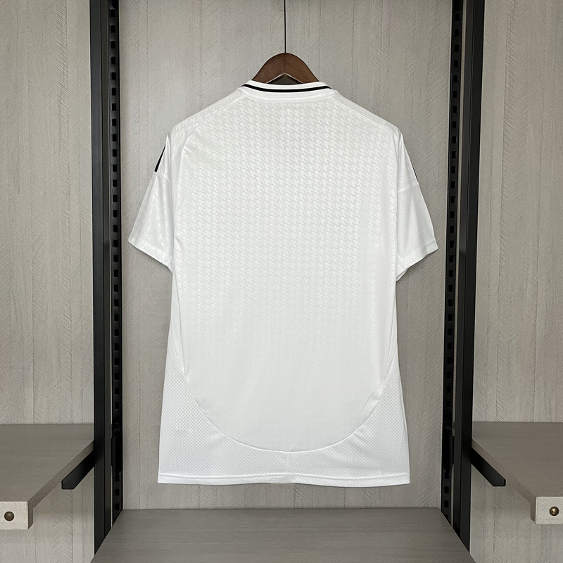 Camisa Adidas Real Madrid I 24/25 Masculina - Branco/Preto