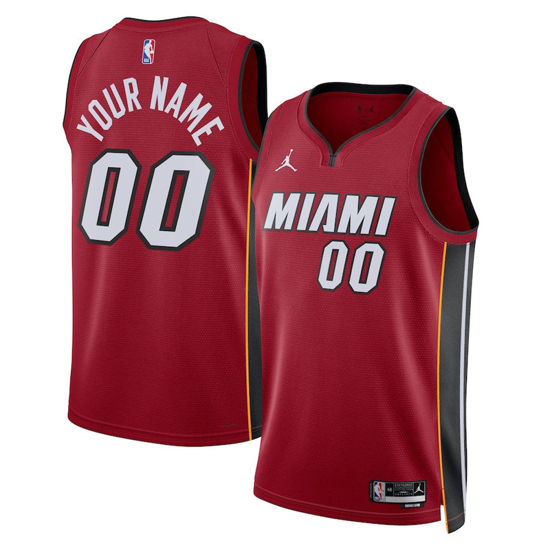 Regata Miami Heat Swingman Statement Edition 22/23 Vermelha Masculina