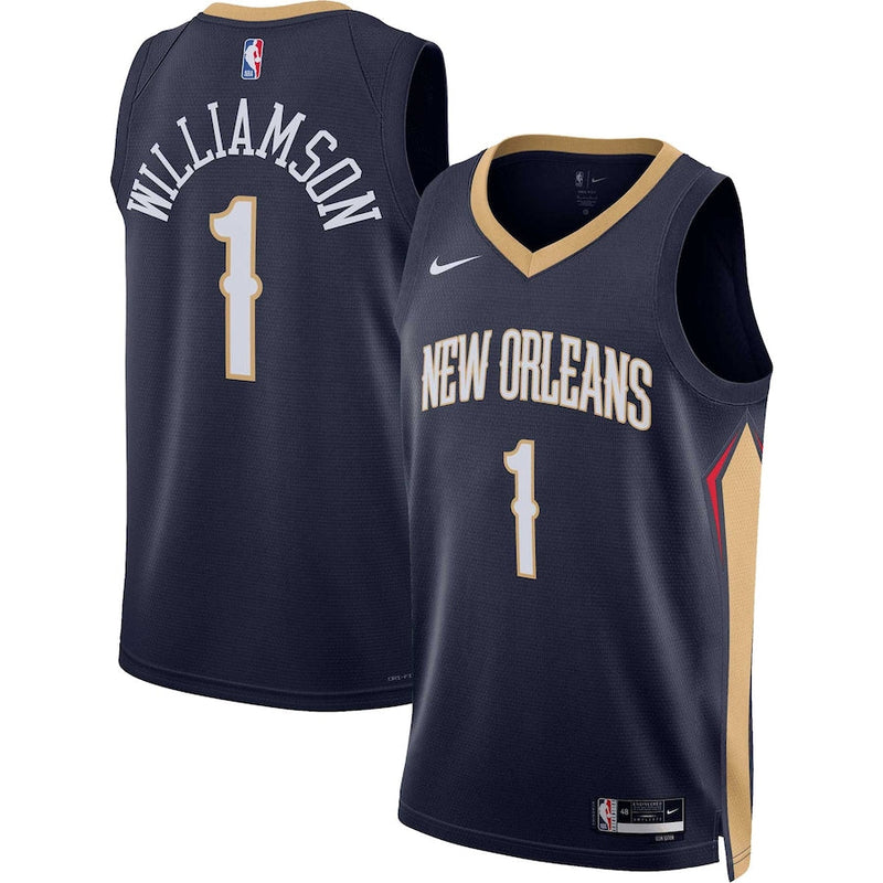 New Orleans Pelicans Swingman Icon Edition 22/23 Blue Men's Tank Top