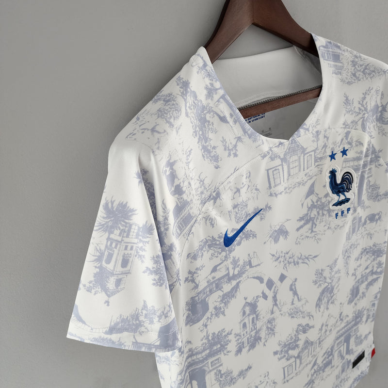 Men's France II World Cup 2022 White Shirt