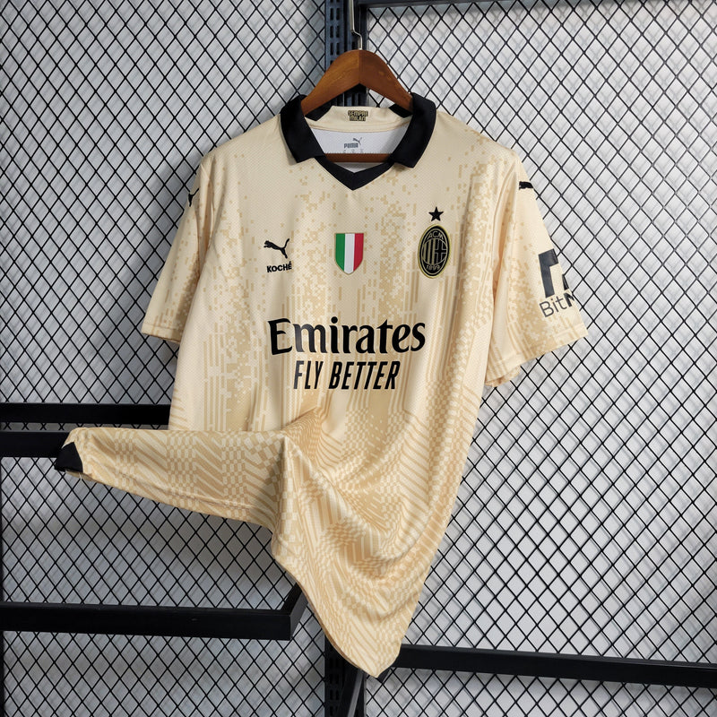 AC Milan IV 23/24 Men's Beige Goalkeeper Shirt