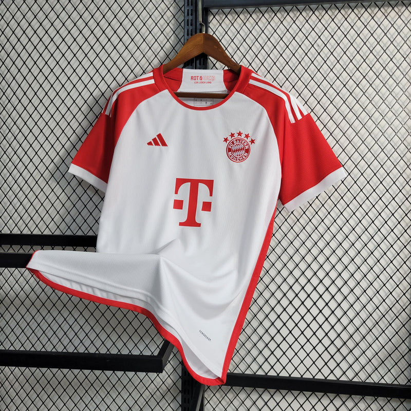 Bayern Munich Home 23/24 White Men's Shirt