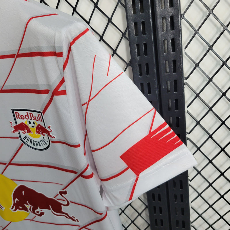 Red Bull Bragantino I 23/24 White Men's Shirt