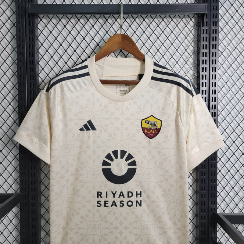 AS Roma II 23/24 Men's Cream Shirt 