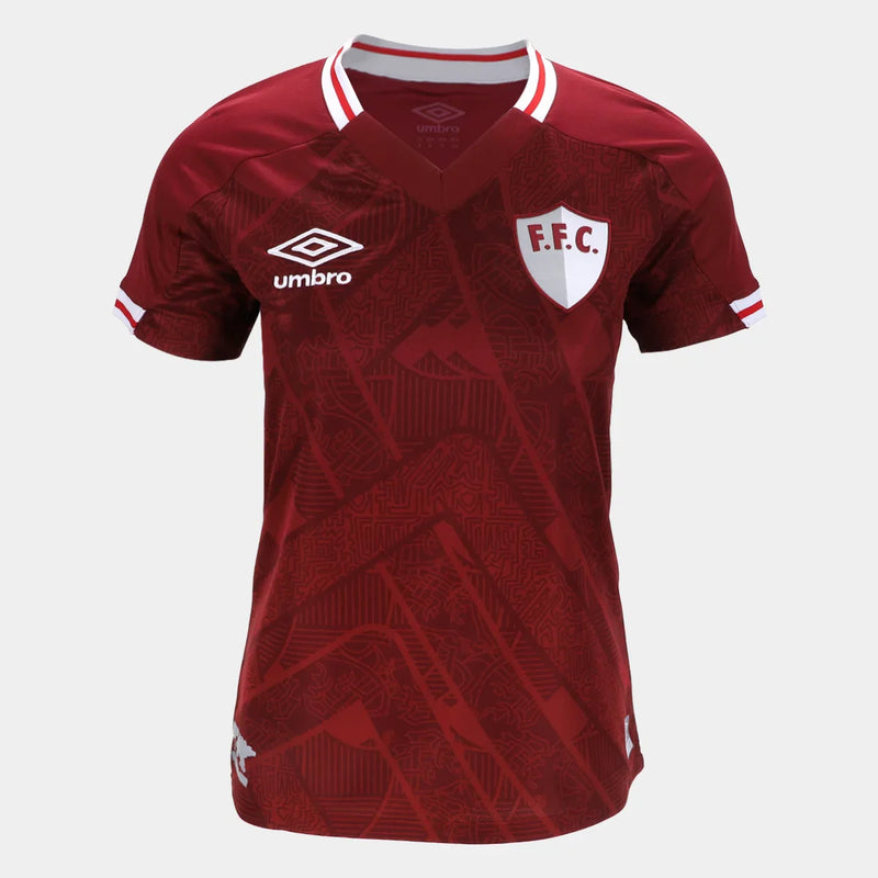 Camisa Fluminense III 22/23 Vermelha Feminina