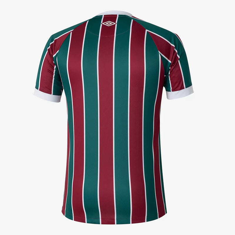 Men's Fluminense Home 23/24 Red and Green Shirt