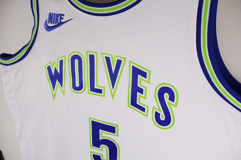 Regata Minnesota Timberwolves Swingman Classic Edition 23/24 Branca Masculina