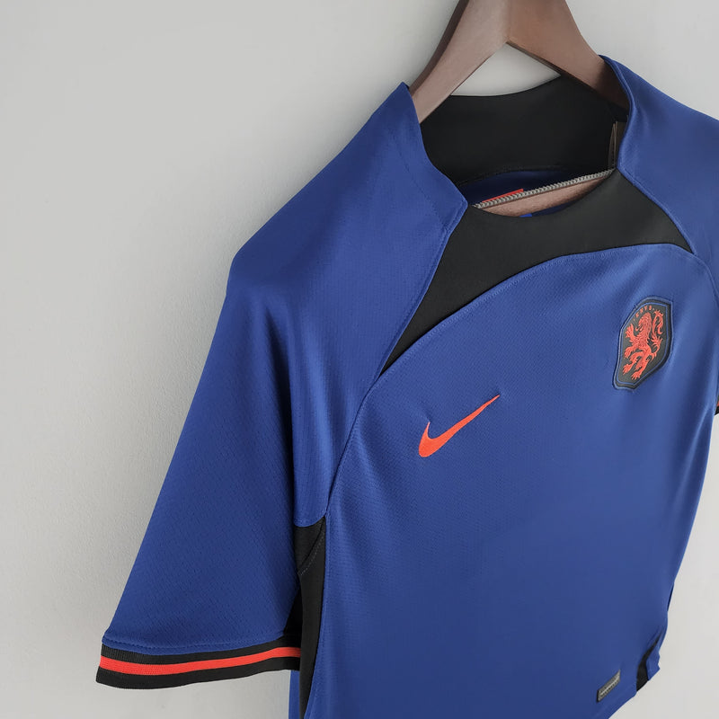 Netherlands 2022 World Cup 2022 Men's Blue Team Shirt