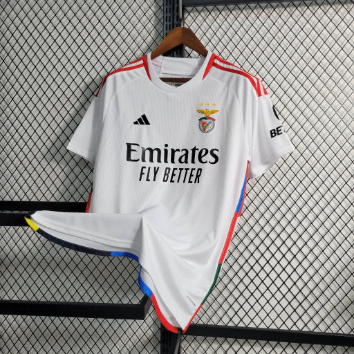 Men's Benfica III 23/24 White Shirt