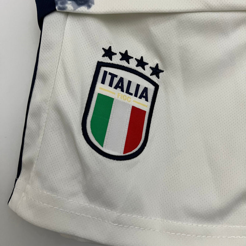 Children's Set Italy Seleção II 23/24 Off-White