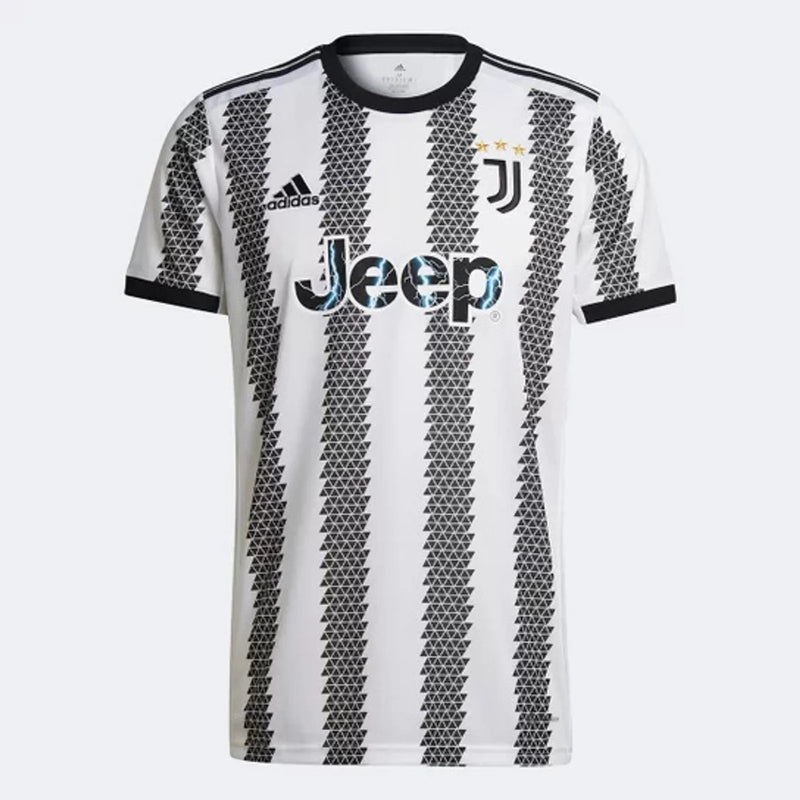 Juventus Home 22/23 Black and White Men's Shirt