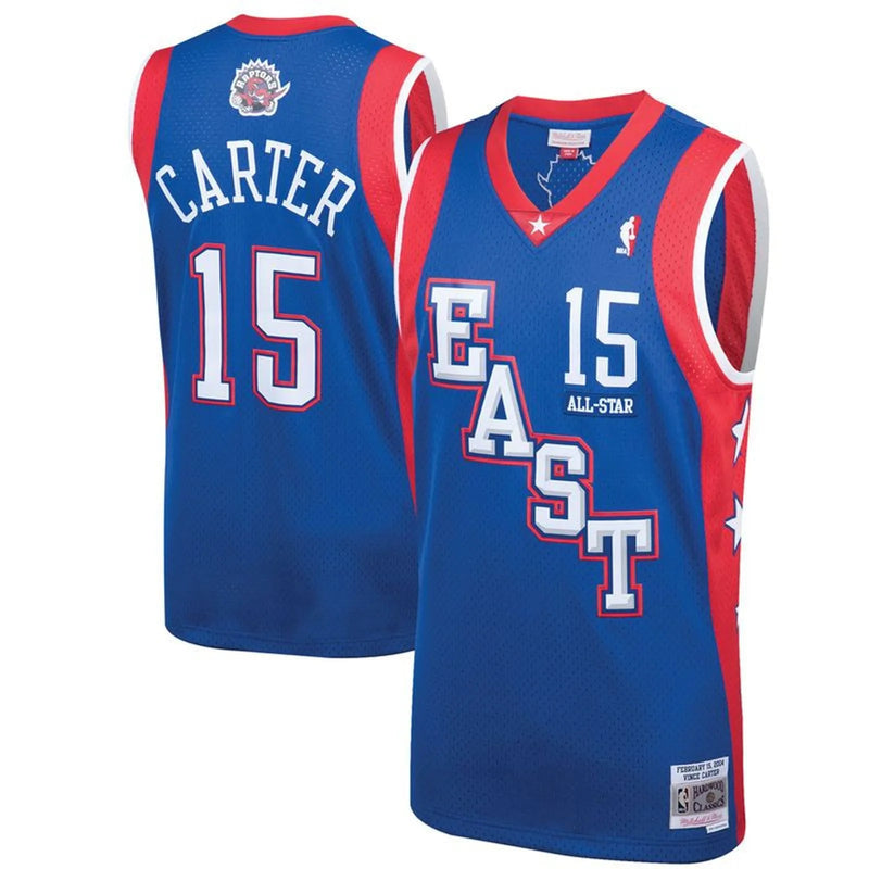 All-Star Game Mitchell &amp; Ness Hardwood Classics 2004 Blue Men's Tank Top