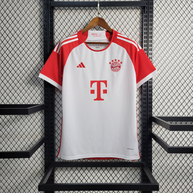 Bayern Munich Home 23/24 White Men's Shirt