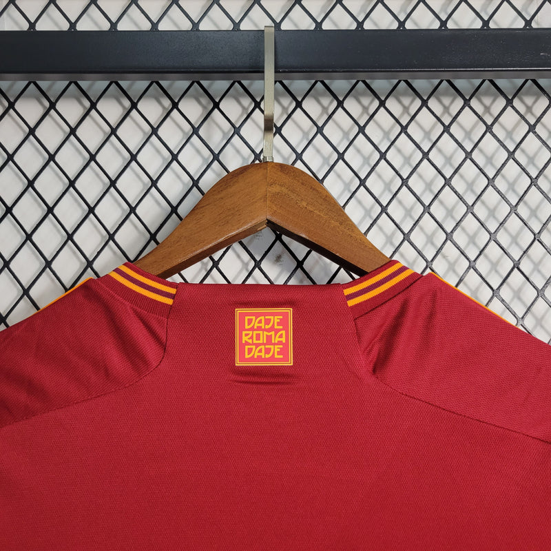 AS Roma I 23/24 Men's Red Shirt 