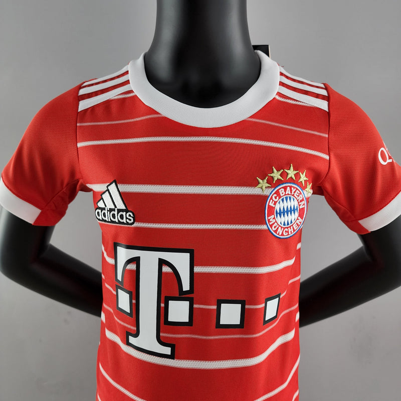 Children's Set Bayern Munich I 22/23 Red