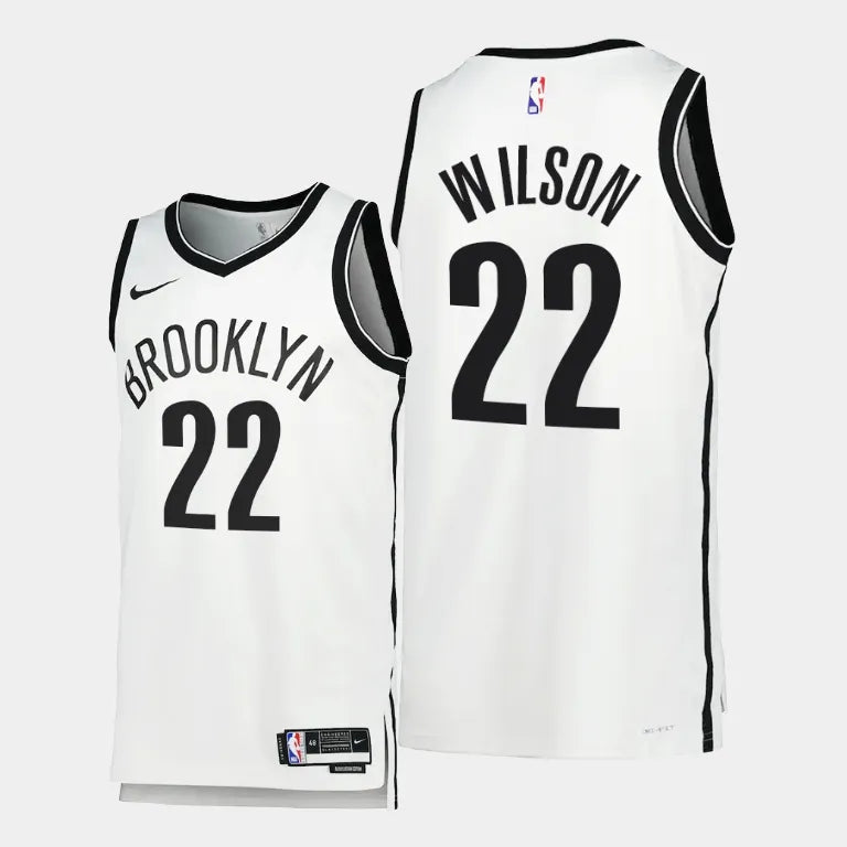 Regata Brooklyn Nets Swingman Association Edition 23/24 Branca Masculina