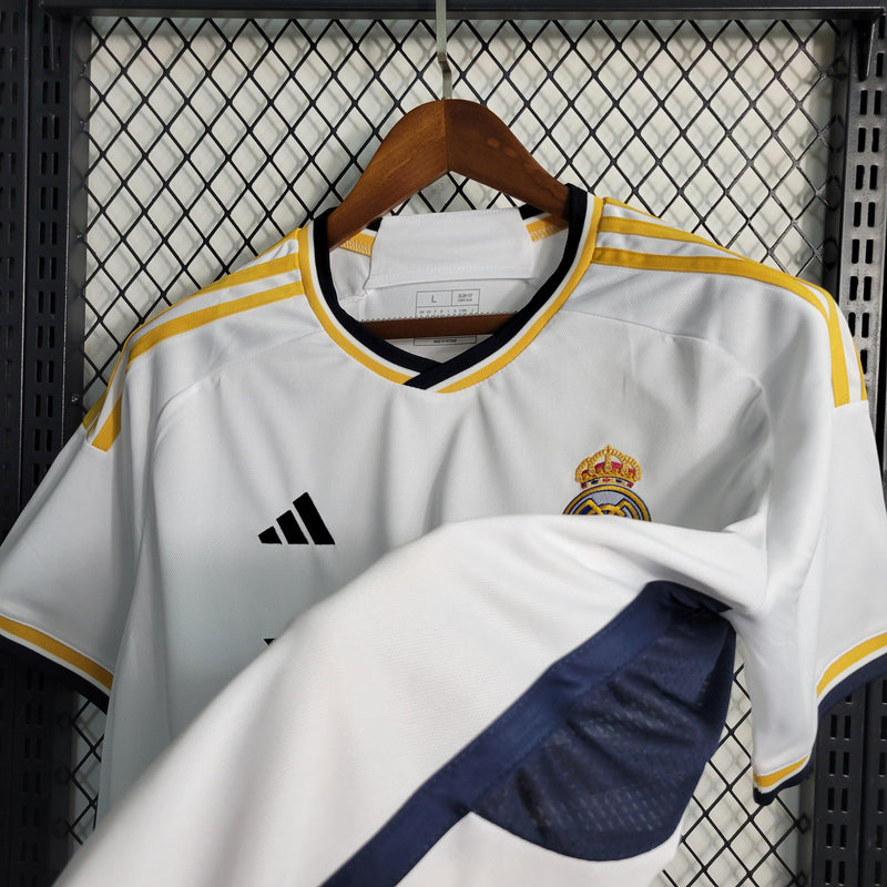 Real Madrid Home 23/24 White Men's Shirt