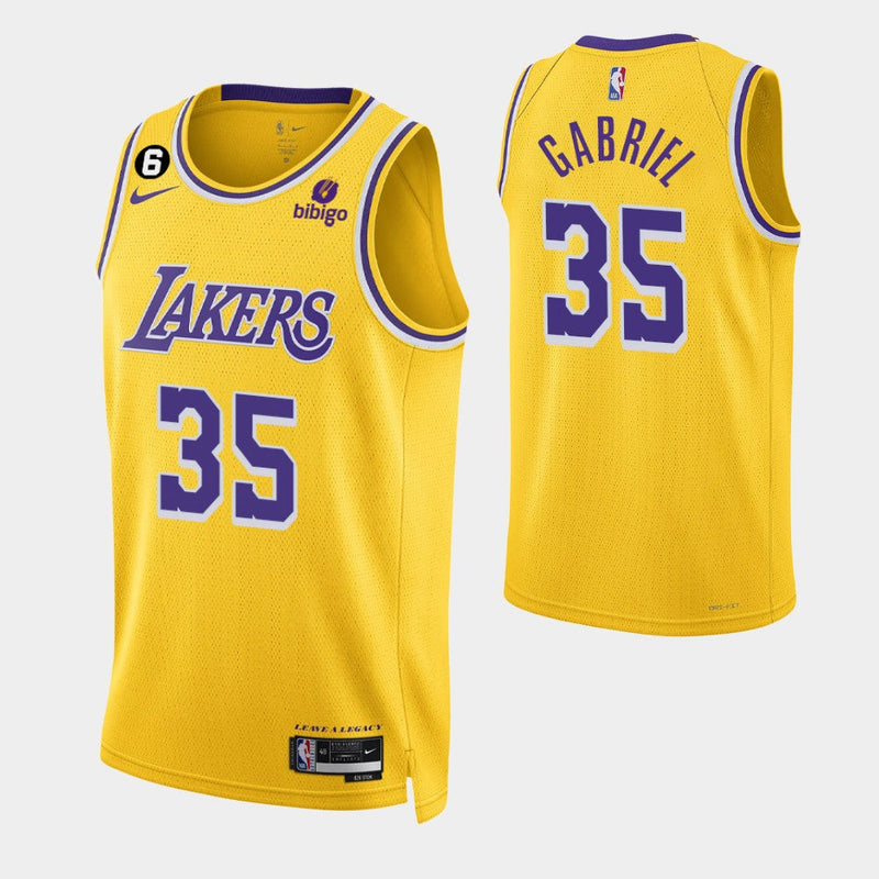 Los Angeles Lakers Swingman Icon Edition 22/23 Yellow Men's Tank Top