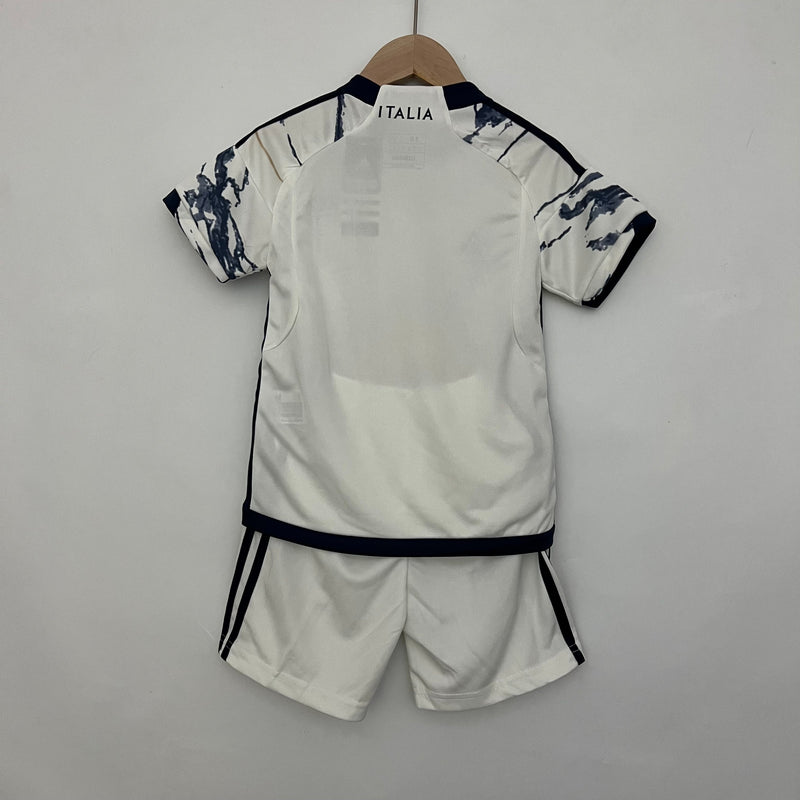 Children's Set Italy Seleção II 23/24 Off-White