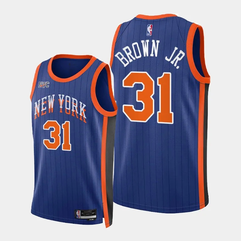 Regata New York Knicks Swingman City Edition 23/24 Azul Masculina