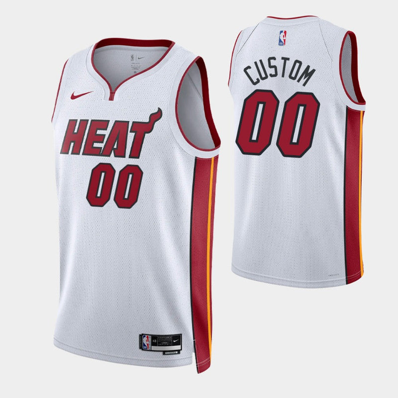 Regata Miami Heat Swingman Association Edition 22/23 Branca Masculina