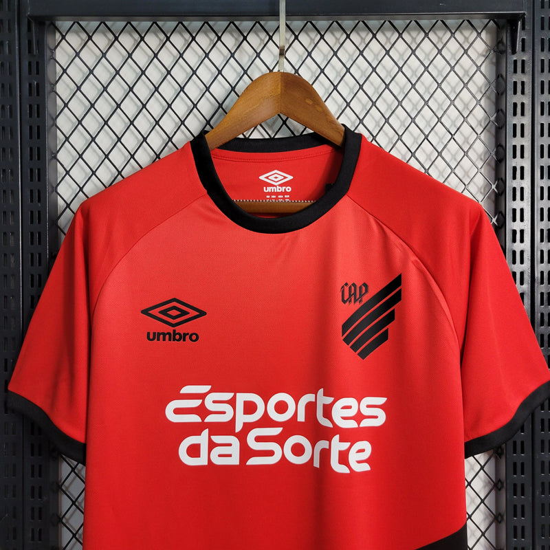 Athletico Paranaense I 23/24 Red/Black Men's Shirt