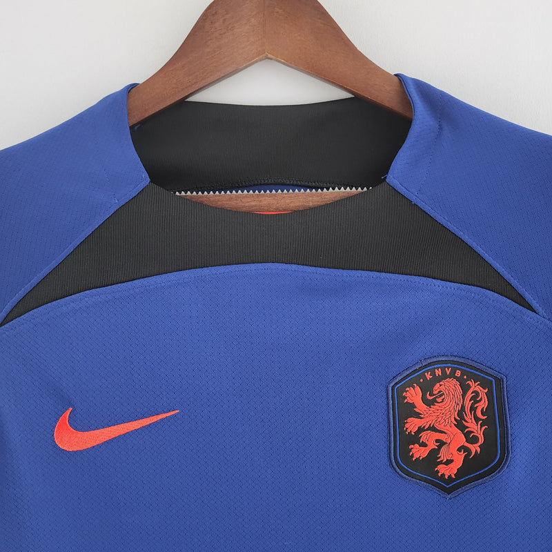 Netherlands 2022 World Cup 2022 Men's Blue Team Shirt