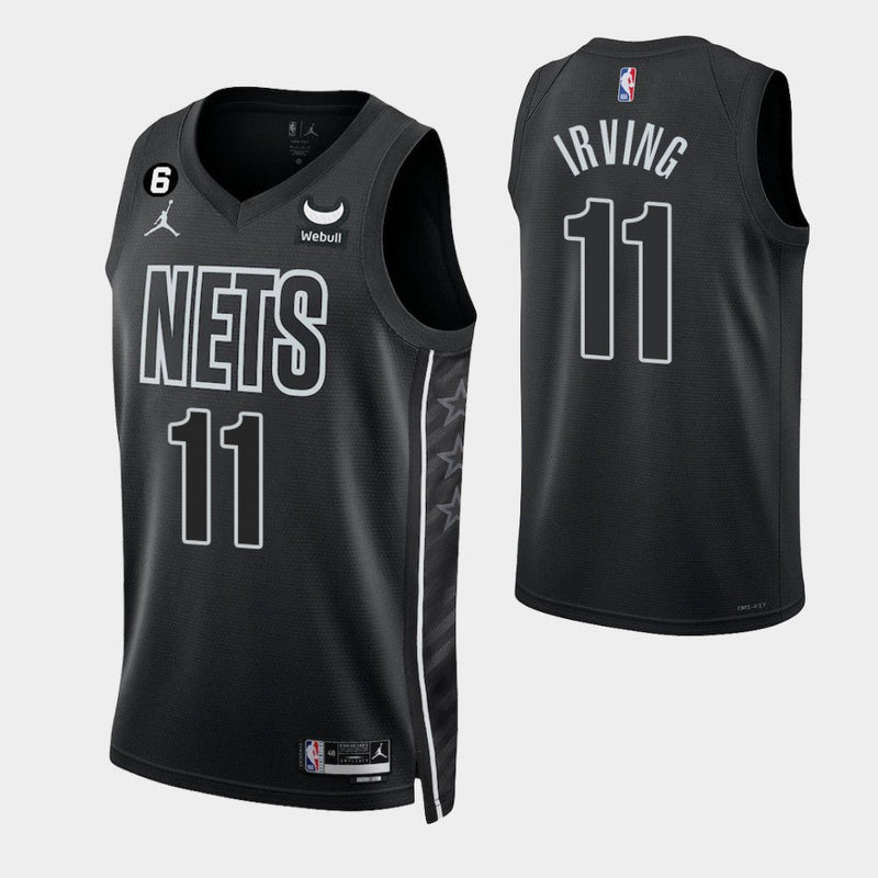 Brooklyn Nets Swingman Statement Edition 22/23 Black Men's Tank Top