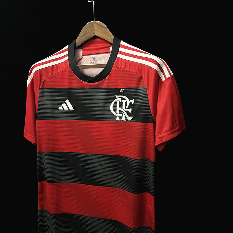 Flamengo Home 23/24 Red/Black Men's Shirt