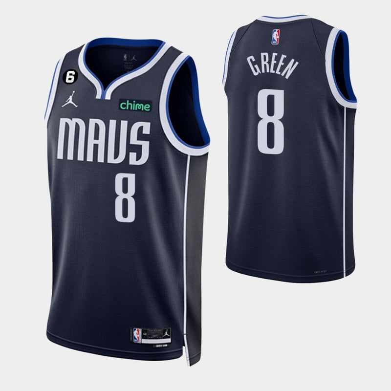 Dallas Mavericks Swingman Statement Edition 22/23 Men's Navy Blue Tank Top