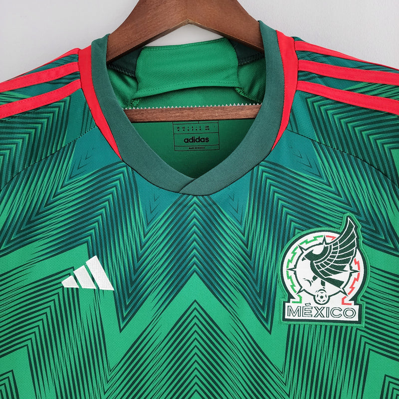 Men's Green Mexico 1st World Cup 2022 Shirt