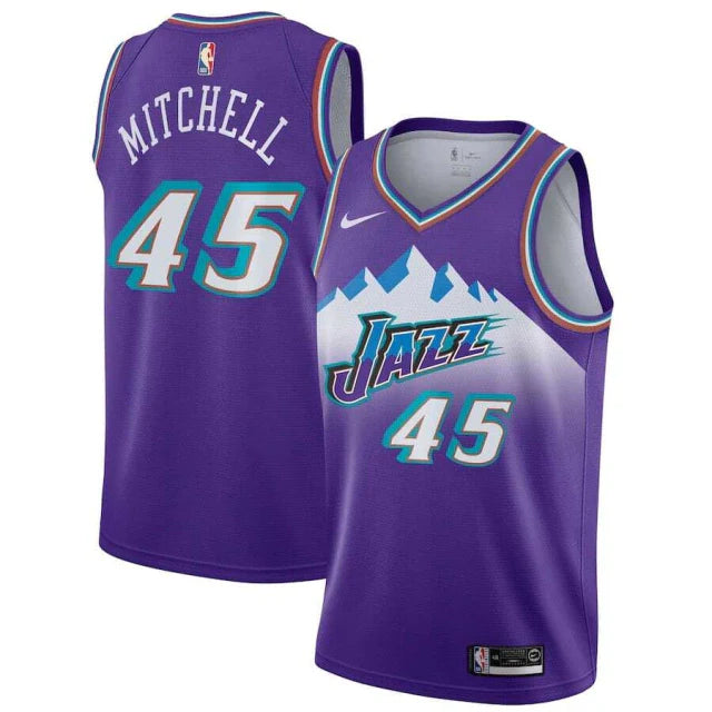 Utah Jazz Swingman Classic Edition 22/23 Men's Purple Tank Top