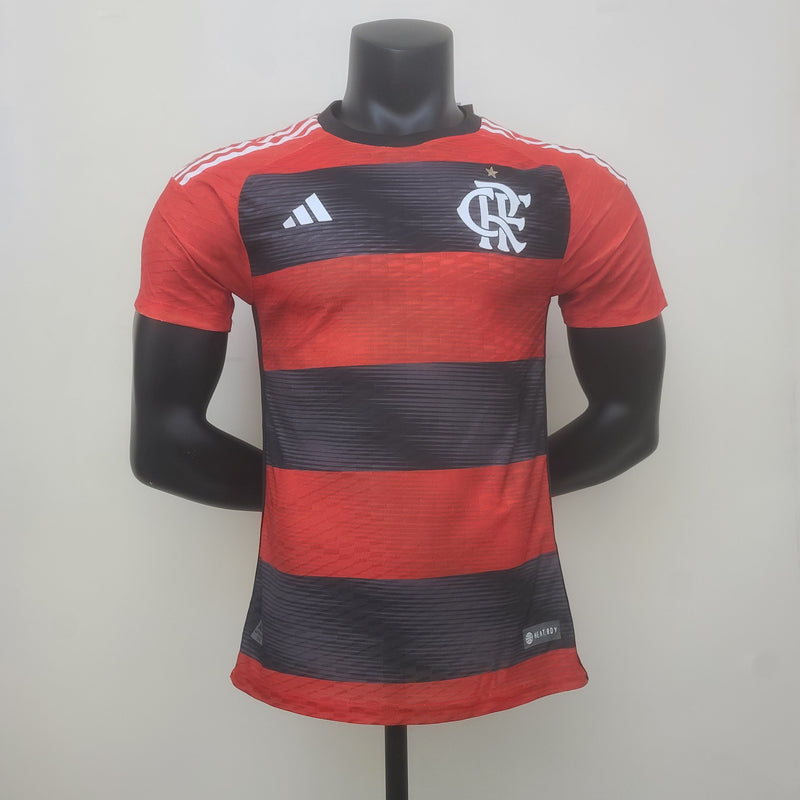 Flamengo Home 23/24 Red/Black Men's Player Shirt