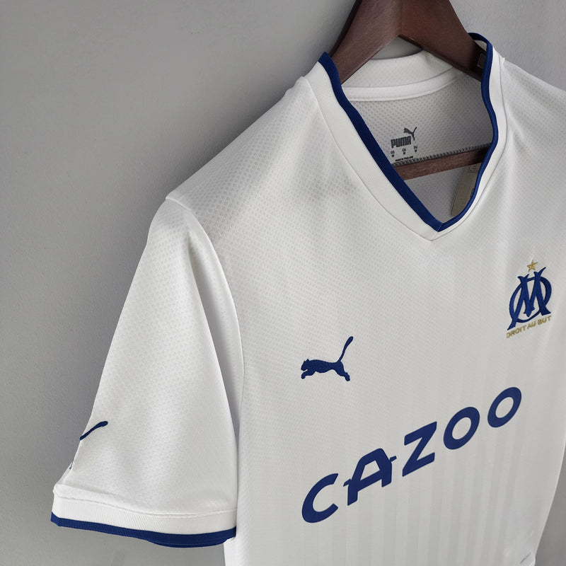 Olympique de Marseille Home 22/23 White Men's Shirt