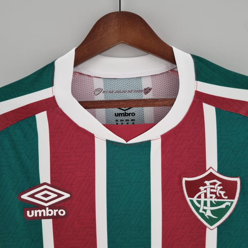 Fluminense Home 22/23 Red and Green Men's Shirt