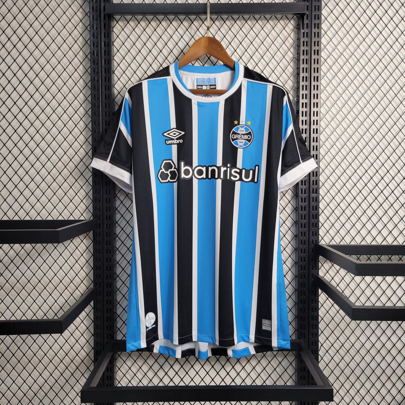 Grêmio I 23/24 Blue and Black Men's Shirt