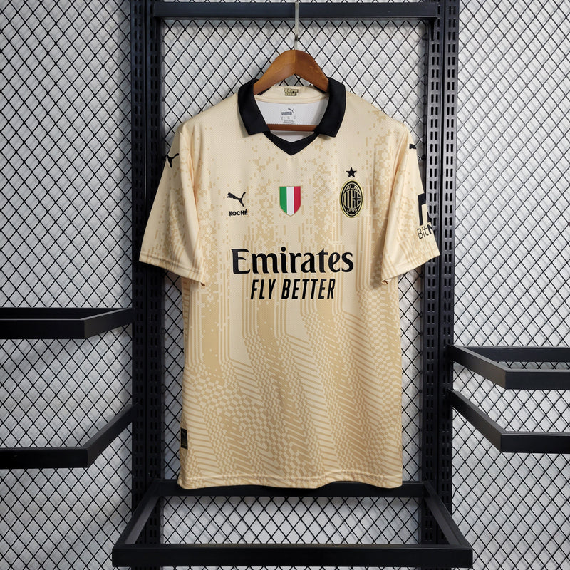 AC Milan IV 23/24 Men's Beige Goalkeeper Shirt