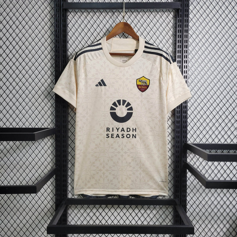 AS Roma II 23/24 Men's Cream Shirt 