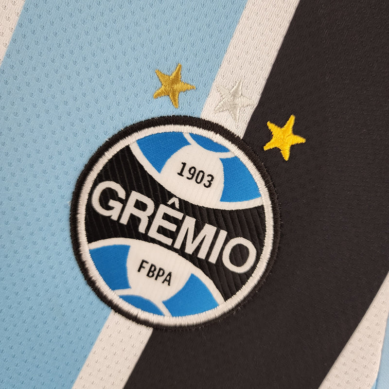 Grêmio I 22/23 Blue and Black Men's Shirt