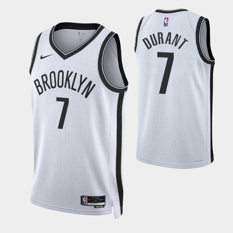 Brooklyn Nets Swingman Association Edition 22/23 Men's White Tank Top